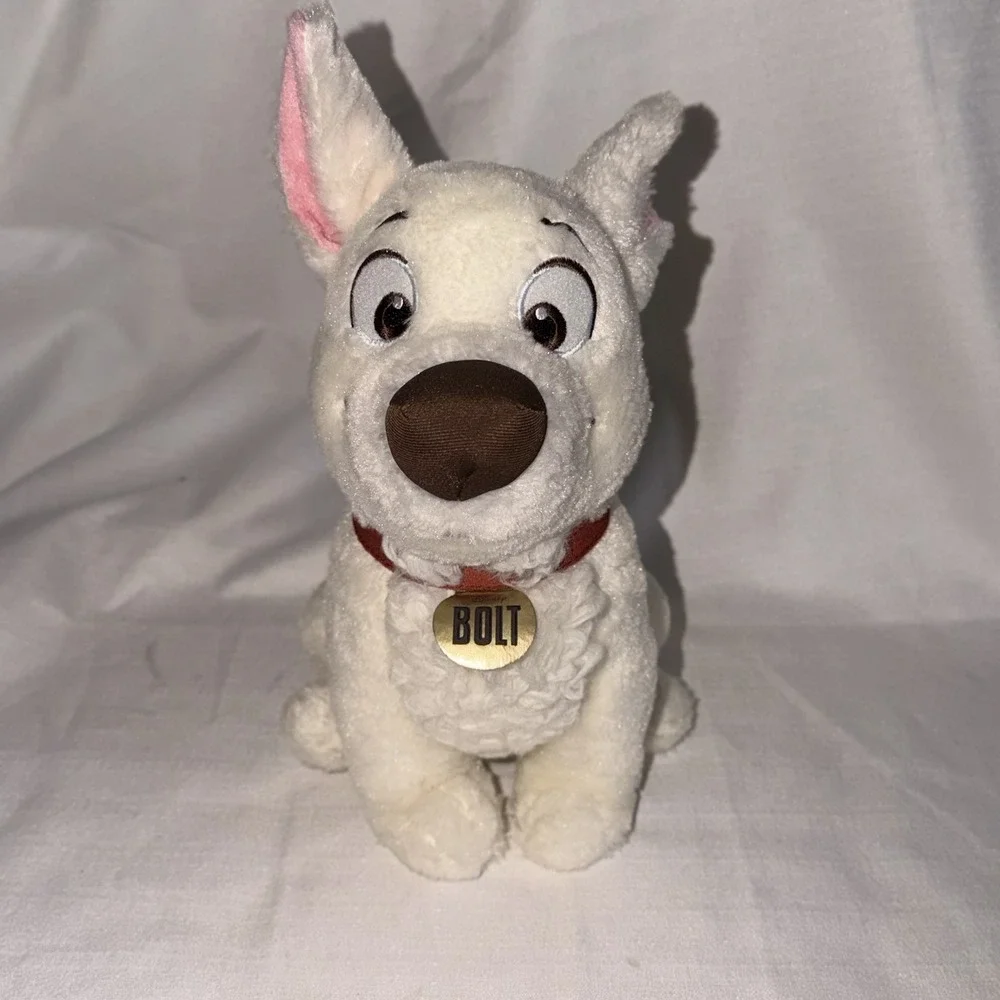 Disney Parks Bolt Dog Plush 12